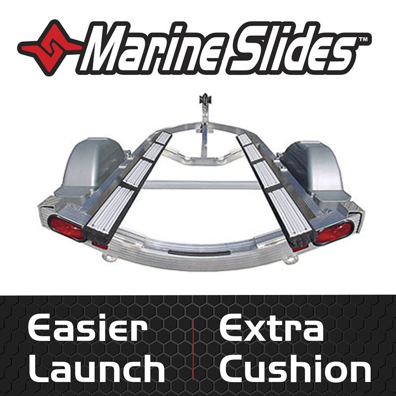 Caliber Marine Trailer Bunk Slides 23011, 3 x 15 inch, 10-Pack, White - Image 3